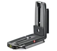 Manfrotto L Bracket Q5 Gris Cabeza de tripode - Cabeza para trípode (150 mm, 360 g, Magnesio, Gris)