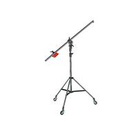 Manfrotto Light Boom 085B - Jirafa de 3 Secciones, con pie Cine, 35 mm de diámetro con pie Incluido para Cine iluminación o Estudio