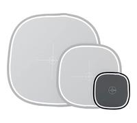 Manfrotto LL LR1250 - Carta de calibración fotográfica (18%, 30 cm), gris, y blanco