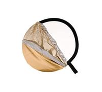 Manfrotto LLLR2096 - Reflector de 50 cm, sunfire/Plata/Oro/Blanco