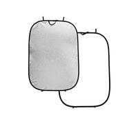 Manfrotto LLLR7231 - Panelite, 125 x 180 cm, Plata/Blanco