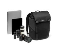 Manfrotto MB CH-BP-30 - Mochila Chicago Pequeña, Versátil Mochila/Bolso para Cámara, para Fotógrafos/Creadores de Vídeo, para Cámara DSLR, Sin Espejo, Portátil, Objetivos y Equipo de Viaje