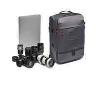 Manfrotto MB MN-R-RN-50 Manhattan Runner-50 - Maleta con Ruedas para cámara, conexión para trípode, Inserto extraíble, para DSLR y sin Espejo con Objetivo Mediano/Largo, Tela revestida