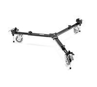 Manfrotto MDOLLYVR - VR Dolly Ajustable (Patas Ajustables, función de Bloqueo, perímetro hasta 114 cm) Negro