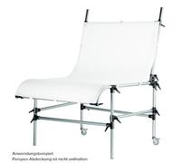 Manfrotto Mesa de montaje sin placa plata - 220PSL