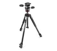 Manfrotto MK190X3-3W1 Kit de trípode de aluminio