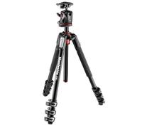 Manfrotto MK190XPRO4-BHQ2 - Trípode de Aluminio con Cabeza esférica (4 Unidades), Color Negro