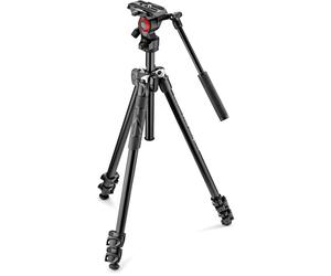 Manfrotto MK290LTA3-V con cabezal de trípode para vídeo Befree Live