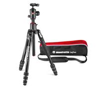 Manfrotto MKBFRA4GTXP-BH Befree - Trípode GT XPRO (rótula Central 496, Sistema de Bloqueo M, Columna 90 de Grados, Zapata 200PL-PRO para DSLR y CSC con Objetivo Largo, Aluminio)
