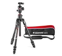 Manfrotto MKBFRC4GTXP-BH Befree - Trípode GT XPRO (rótula Central 496, Sistema de Bloqueo M, Columna 90 de Grados, Zapata 200PL-PRO para DSLR y CSC con Objetivo Largo, Macro, Fibra de Carbono)