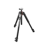 Manfrotto MT055XPRO3 Trípode de Aluminio de 3 Secciones con Diseño Ergonómico - Trípode Profesional para Cámaras Réflex, Compactas y sin Espejo, Color Negro