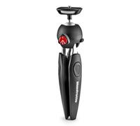 Manfrotto MTPIXIEVO-BK PIXI EVO - Mini trípode de 2 Secciones para cámaras sin Espejo, cámaras compactas, réflex Digitales, vídeo, tamaño Compacto, Aluminio, Negro
