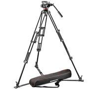 Manfrotto MVH502A - Trípode completo, negro - con 546GB-1