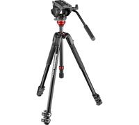 Manfrotto MVK500190XV Nitrotech N12 - Cabezal de vídeo para trípode, MS, MVKN12TWINMC (w/CF Twin Leg Tripod MS 100/75 mm)