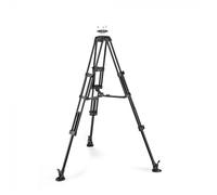 Manfrotto MVTTWINMA - trípode de vídeo de aluminio con patas dobles y separador central 100/75 mm