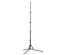 Manfrotto Nano Soporte de Iluminación - 5 Secciones - Patas Plegables Invertidas - Compacto y Ligero - 1,5 kg de Carga útil - Negro - Aluminio Anodizado - 5001B-1