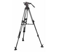 Manfrotto Nitrotech 612 + trípode rápido de doble tubo de aluminio