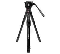 Manfrotto Un vídeo Aluminio Trípode + cabezal fluido 500X