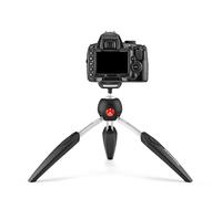 Manfrotto PIXI EVO MTPIXIEVO-BK - mini trípode negro de dos secciones