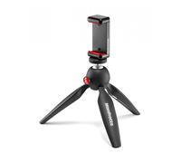 Manfrotto PIXI mini stativ černý, držák smartphonu