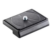 Manfrotto Placa de liberación rápida de luz Rectangular de tecnopolímero y Fibra de Vidrio 200LT-PL