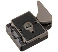 Manfrotto 323 - Plato soporte para cámara, negro
