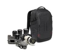 Manfrotto Pro Light Backloader S, Mochila Profesional para Cámara, Acceso Superior y Posterior, Doble Enganche para el Trípode, Mochila Acolchada con Divisores Intercambiables, Color Negro