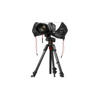 Manfrotto MB PL-E-702 Pro-Cubierta Impermeable y Transparente para Cámaras DSLR Reflex con Lente Profesional, Protege del Polvo y la Lluvia, para Fotógrafos - Negro/Gris Carbón