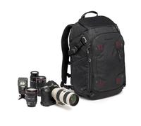 Manfrotto Pro Light Multiloader M, Mochila Fotográfica Profesional para Cámaras, 4 Puntos de Acceso, Múltiples Fijaciones para Trípodes, 3 Modos de Uso, Divisores Intercambiables, Negro