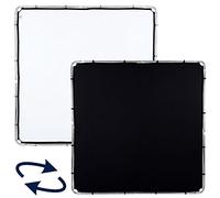 Manfrotto Skylite - Tela, 2 x 2 m, Blanco/Negro