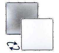 Manfrotto Skylite - Tela, 2 x 2 m, Blanco/Plata