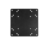 Manfrotto TetherGear Placa Adaptadora VESA - Accesorio Montaje Monitor TetherGear para Monitores y Pantallas Grandes - Carga 30 kg - Config. Clavija VESA hasta 200 x 200 - MLTSA1201B