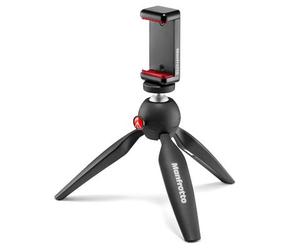 Manfrotto TrÃpode PIXI Mini con pinza universal para smartphone