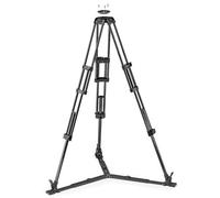 Manfrotto MVTTWINGC - Trípode de vídeo (Fibra de Carbono, Separador de Nivel de Suelo y Cuenco de 75 mm/100 mm, para Cabezales de vídeo)