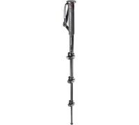 Manfrotto XPRO - Monopod de Fibra de Carbono de 4 Secciones (MPMXPROC4US), Color Negro