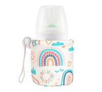 Manga aislada para biberones, Manga aislada de biberón Cubierta de Botella | Accesorios protectores para contenedores de leche para bebés, manga aislada de la leche materna para mam