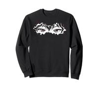 Manga Anime Girl Eyes Pink Kawaii Sudadera