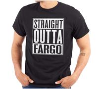 Manga Corta Directamente Desde Fargo Dakota del Short Sleeve T Shirt | Trabajo Camiseta Hombre corte regular Básica Manga para diario Running Entrenamiento