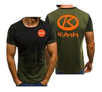 Manga Corta Everyday Men's K.u.b.o.t.a, Gradiente Cuello Redondo Manga Corta, Camiseta Deportiva De Verano, Atléticas(Green,6XL)