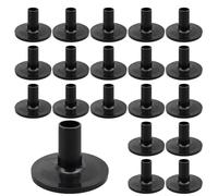 Manga de batería pequeña,Manguitos de batería | 20 piezas de fijación para tambor - Manguitos de batería cortos, manguitos de soporte de batería de 1.5 pulgadas para piezas de batería a