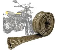 Manga De Calor - Manga De Sudario | Envoltura De Fibra De Fibra D Basalto Con Resistencia A Alta Temperatura | Envoltura De Escudo De Calor Flexible Para Cables, Juntas Y Acces