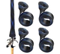 Manga De Caña De Pescar - Tamaño 66,93 X 1,18 Pulgadas, Calcetines Para Palos, Protector Elástico Resistente | Herramientas De Almacenamiento Puente De Viaje Playa Lago Garaje Muelle Surf Río Kayak