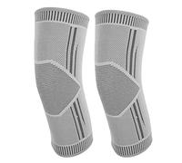 Manga de Compresión de Rodilla, Rodillera de Grafeno que Evita el Frío Y el Calor, 1 Par de Resistencia Al Deslizamiento para Mujeres para Fitness(L)