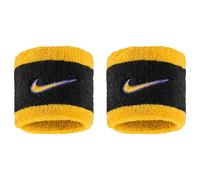 Muñequera de fitness nike swoosh classic wristbands 2pk negro Talla única