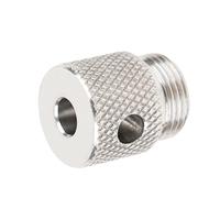 Manga De Perforación Acero Inoxidable Para Carpintería Madera 6/8/10/14 Mm Perfil Aluminio Guía Dowlelling Plantilla Agujeros Herramientas Eléctricas