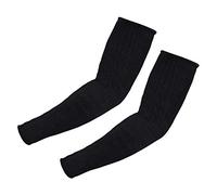 Fdit - Puños de protección Kevlar anticortes resistentes a la combustión a alta temperatura y a la abrasión, color negro