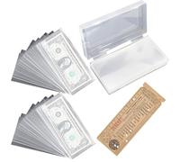 Manga De Recolección De Monedas: Una Manga De Protección De Dinero Que Protege Los Billetes De Banco Preciosos De La Humedad Y La Suciedad Con Impermeabilización Duradero | Perfecto Para Cuello