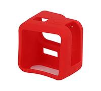 Manga de Silicona de Cámara Portátil, Compatibilidad de Resistencia Reutilizable Mini Cámaras de Silicona de Desmontables Lavables para Al Aire Libre para Viajar (Rojo)