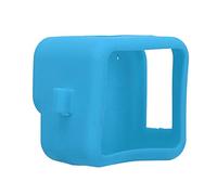 Manga de Silicona de Cámara Portátil, Compatibilidad de Resistencia Reutilizable Mini Cámaras de Silicona de Desmontables Lavables para Al Aire Libre para Viajar (Blue)