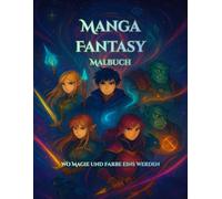 Manga Fantasy Malbuch: Wo Magie und Farbe eins werden
